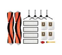 Sacchetto for la Polvere con Filtro Compatibile con Dreame Z10 PRO,L10 Plus,D10 Plus Accessori Panno for Scopa Spazzola Laterale Principale Pezzi di Ricambio for aspirapolvere compatibili con Home (C