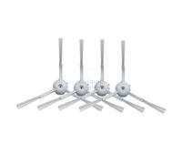 Sacchetto for la polvere di ricambio for aspirapolvere, filtro Hepa, stracci for mop, materiali di consumo, compatibile con accessori Imou L11, pezzi di ricambio (Color : 4PCS W Brush)