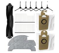 Sacchetto for la polvere Filtro HEPA for XIAOMI for VIOMI S9 for Proscenic M7 Pro M7 MAX M8, for Uoni V980MAX, for HONITURE Q6, for Kyvol for KCybovac S31 Lodevole (Size : SET-2)