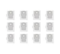 Sacchetto for La Polvere, P10S Pro P20 Pro/Q Revo Curvv/Plus/Pro | Compatibile con Roborock, Saros 10/10R S8 Maxv(12 Pcs bag 2 Brush)