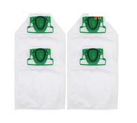Sacchetto for la polvere Sacchetto for panno for la pulizia della polvere +1 pastiglie profumate For Jasmine for ricambi for aspirapolvere For Vorwerk VK200 Lodevole (Color : 4 Pcs)
