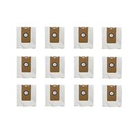 Sacchetto For La Raccolta Della Polvere, Filtro HEPA, Spazzola Laterale, Panno For La Pulizia, Compatibile Con Lydsto W2, Robot Aspirapolvere parti (Color : Dust bag 12 pcs)
