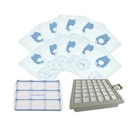 Sacchetto for la raccolta della polvere for aspirapolvere Micro Velvet di tipo P, compatibile con Bosch e Hoover Professional Hygiene BSG8000 468264 461707 Sacchetto for la raccolta della polvere di t