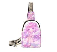 Sacchetto impermeabile del corpo del pacchetto del fanny delle donne della ragazza di colore viola sveglio alla moda per le donne per il