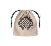 CELTIC Dadi Borsa Beige e Nero Sacchetto Roleplaying Giochi Q-workshop RPG