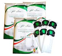 Sacchetto Microfibra Made in Italy per Aspirapolvere Folletto Vorwerk vk200-vk201 (18 Sacchetti)