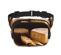 Sacchetto multifunzionale stampato del formaggio della vita, borsa messenger alla moda unisex, borsa di immagazzinaggio di sport di viaggio