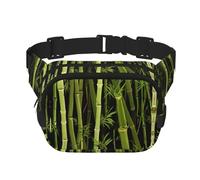 Sacchetto multifunzionale stampato di bambù fresco, borsa messenger unisex alla moda, borsa da viaggio sportiva