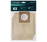 Cecotec Sacchetti per Aspirapolvere a Traino Conga PowerBag 2500 Compact Plus. Borse Igieniche, Include 3 sacchetti compatibili Conga Powerbag 2500 Compact Plus; Sacchetti per la polvere autosvuotanti