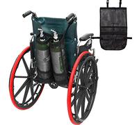 sacchetto per bombole, Supporto for bombola di ossigeno for zaino for sedia a rotelle, borsa for serbatoio di ossigeno for sedia a rotelle e deambulatore for riporre bombole D ed E