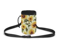 Sacchetto per cani con girasole estivo per addestramento cani da addestramento, borsa da addestramento per cani da compagnia, borsa da addestramento per cani, Girasole estive, Taglia unica, Borsa da
