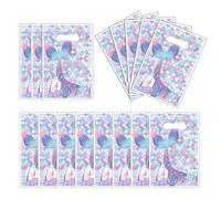 Sacchetto per Caramella,Sirena Sacchettini Compleanno Bambini 20 Pezzi Sacchetti Regalo Sacchetto di Carta Borsa di Regalo per Feste di Compleanno di Natale Feste a Tema