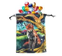 sacchetto per gioielli - Borsa per tarocchi, sacco in velluto con coulisse | 13 x 18 cm supporto morbido per oggetti divinazione, custodia portatile per cristalli e borsa per tarocchi per