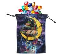 sacchetto per gioielli - Sacchetto di velluto colorato a doppia faccia animale sacchetto di velluto spesso Tarocchi Card Bag Portable Speed pocketDrawstring Borse per gioielli per tarocchi