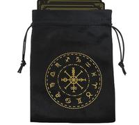 Sacchetto per i tarocchi, sacchetto dei tarocchi, sacchetto di tarocchi in velluto, borsa per tarocchi e multifunzionale, morbido, borse per gioielli per carte Oracle, porta carte dei Tarocchi