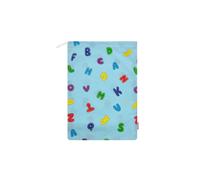 SACCHETTO per il CAMBIO asilo nido 100% Cotone 34x48 ricamo porta corredo bimbo