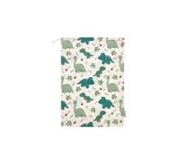 SACCHETTO per il CAMBIO asilo nido 100% Cotone 34x48 ricamo porta corredo bimbo