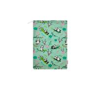 SACCHETTO per il CAMBIO asilo nido 100% Cotone 34x48 ricamo porta corredo bimbo