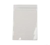 Sacchetto per orecchini in PVC ispessito 4 x 6 cm autosigillante | Materiale antistrappo da 5 x 7 cm, design trasparente, facile selezione degli articoli, adatto ai viaggi