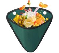 Sacchetto per piante da parete, a forma di cono, per la crescita dei fiori, impermeabile e riutilizzabile, per giardinaggio, per interni ed esterni, frutta, verdura, balcone, terrazza, davanzale della