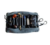 sacchetto per pipe, Borsa for pipa in vera pelle for tabacco - for da Custodia estesa for fatta a mano