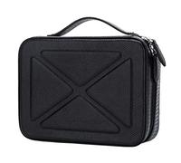 sacchetto per pipe, Borsa for tabacco in pelle for 2 pipe - for in vera con motivo lucertola Custodia portatile for da pipa
