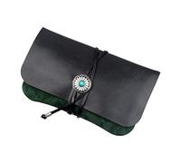 sacchetto per pipe, Custodia da viaggio in vera pelle for pipa tabacco - Accessori for fumo Borsa portatile for