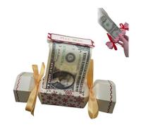 Sacchetto per soldi a sorpresa natalizia, scatola regalo per soldi estraibile, fai da te, rettangolare, kit per regali di contanti, sacchetto regalo di Natale, modi divertenti per regalare denaro