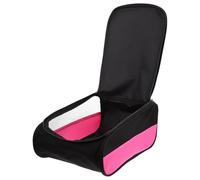 Sacchetto Porta Scarpe da Golf Zip Pieghevole Nero | Poliestere, Riutilizzabile e Resistente All’acqua, Uso Tennis e Sport, 1 Pezzo
