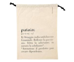 Sacchetto Potato/Patata 40x30 cm in Cotone Villa D’este Home Tivoli Beige