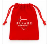 Sacchetto regalo in velluto HARAHU - Rosso / 7x9cm