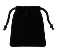 Sacchetto regalo in velluto - Nero / 7x9cm