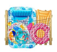 Sacchetto Rete Portaoggetti Giocattolo Acqua 180x105cm Design Galleggiante per P