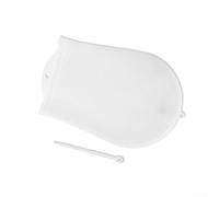 Sacchetto riutilizzabile in silicone per impastare pizza e tortilla, senza disordine, con clip, resistente al calore fino a 220 °C (S)