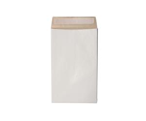 Sacchetto Secursac - antistrappo - A4 - 25 x 35 x 4 cm - 130 gr - bianco - Blase