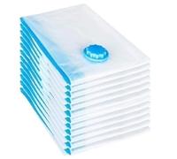 Sacchetto sottovuoto, Organizzatori di pacchetti sottovuoto con valvola, trasparenti, pieghevoli, compressi, da viaggio, for asciugamani e panni(50 70cm)