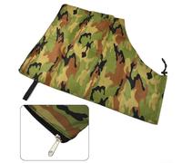 Sacchetto sottovuoto per distruggidocumenti da giardino, resistente per raccogliere la polvere per l'uso sul prato, tessuto non tessuto, compatibile con più modelli (mimetico)