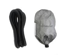 Sacchetto sottovuoto per smerigliatrice da parete per macchine per carta vetrata compatibile con sistemi di raccolta polveri autoadescanti e sistemi di vuoto trifase