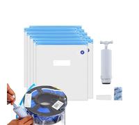 Sacchetto sottovuoto | Sacchetti di immagazzinaggio sottovuoto | Pulizia essiccazione sacchetti sigillati Protezione da polvere e acqua per stampante con clip di tenuta pompa a maggio