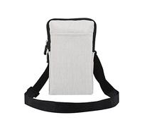 Sacchetto Tracolla per Cellulare Uomo, Borse Messenger Cellulare, Multifunzionale Sacchetto da Cintura Uomo Messenger Bag Borse Spalla Cellulare Portafoglio con Tracolla Portatelefono de Cintura