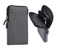 Sacchetto Tracolla per Cellulare Uomo, Borse Messenger Cellulare, Smartphone Borsa a Tracolla Casual Marsupio da Cintura Borsello Porta Borsetta Borsa Mano Portafoglio Outdoor con Tracolla Regolabile