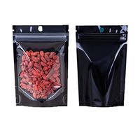 Sacchi a chiusura lampo, 100 pezzi di sacchetti trasparenti in alluminio Mylar for la conservazione degli alimenti(9x13cm)