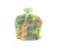 SACCHI COMPOSTABILI BIODEGRADABILI PER RACCOLTA UMIDO-ORGANICO CM 70x110 (110 litri) - SCATOLA DA 100 SACCHETTI
