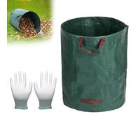 Sacchi da Giardinaggio, Sacchetti per Rifiuti Da Giardino, 120L Borsa da Giardino per Foglie, Sacchi Da Giardinaggio Professional, Sacchi per Rifiuti Da Giardino, Per Foglie, Rifiuti Verdi