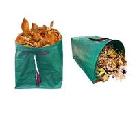 Sacchi da prato, contenitore pieghevole con supporto verticale, 270 l, tipo paletta per prato, per ritagli di detriti all'aperto, feste, lavanderia, campeggio, barbecue, parchi, costruzioni, cucina