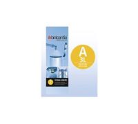Sacchi della spazzatura Brabantia Smartfix, 3 litri (20 buste), 311727, confezione da 6