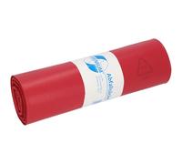 Sacchi della spazzatura DEISS Premium rosso tipo 60, 70 litri