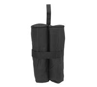 Sacchi di sabbia per tettoia extra large Oxford 600D con rivestimento in PVC Sacchi per pesi per tenda pop-up Gazebo antivento (Nera)