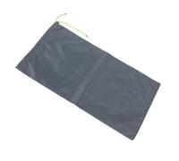 Sacchi di sabbia senza sabbia, 10 pezzi barriere di alluvione per barriere delle acque di inondazione della corsetto in casa Polyester 9.8x19.7in diga per la prevenzione del (Grigio)