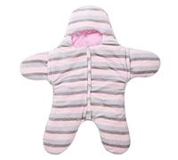 Sacchi Nanna Per Bambino Trapunta Trapuntata Anti-Kick Trapuntata Con Stelle Marine Neonate/Sacco A Pelo Spesso Autunnale E Invernale-Rosa_45*78Cm